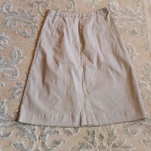 Lovely Khaki Chino Skirt by Boden